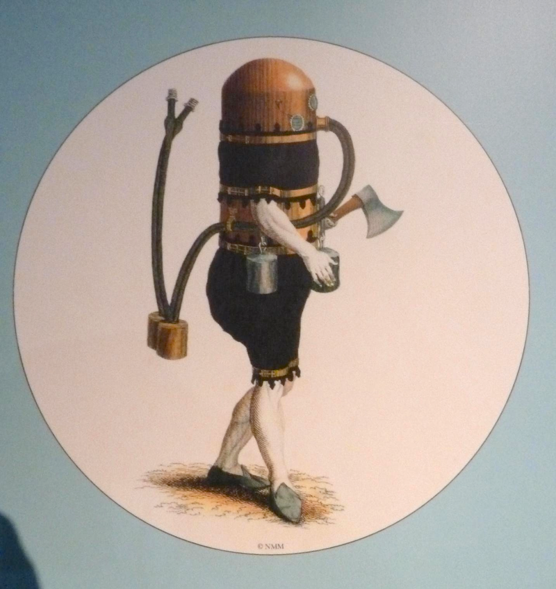 Illustration for article titled The Strange and Wonderful History of Diving Suits, From 1715 to Today